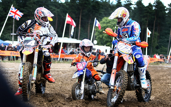 Harry, Stefan et Liam Everts