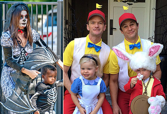 Les stars et Hallowen