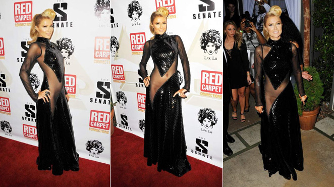Paris Hilton prend des risques