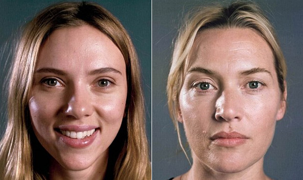 Scarlett et Kate au naturel, ça donne ça !