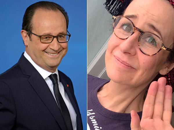 Valérie Lemercier ressemble à François Hollande !