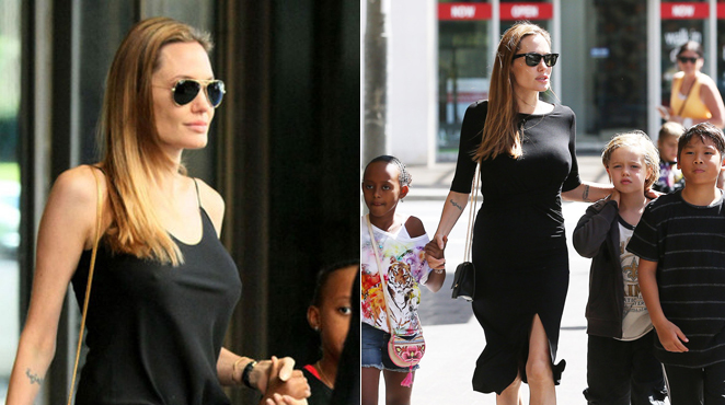 Angelina Jolie dévoile ses faux seins