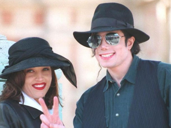10. Lisa Marie Presley et Michael Jackson