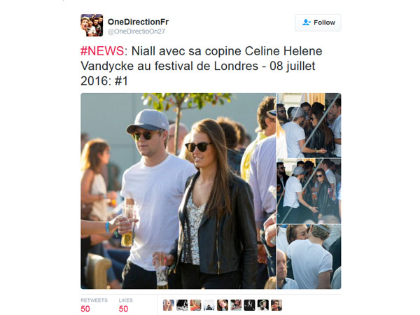 La copine d'un membre de One Direction est belge !