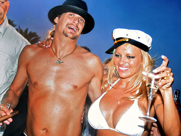 5. Pamela anderson et Kid Rock
