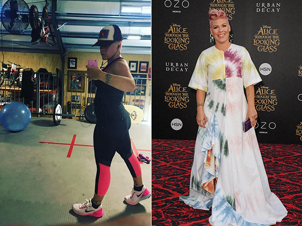Pink : "Mesdames, éloignez-vous des balances"