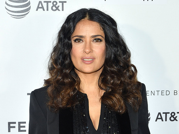 Salma Hayek, adorablement jalouse