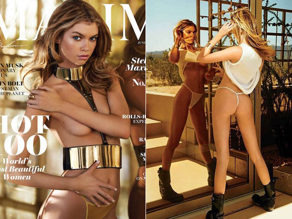 Stella Maxwell, élue plus belle femme de la planète