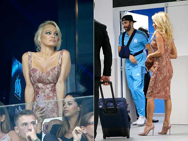 Pamela Anderson est bien en couple avec Adil Rami !