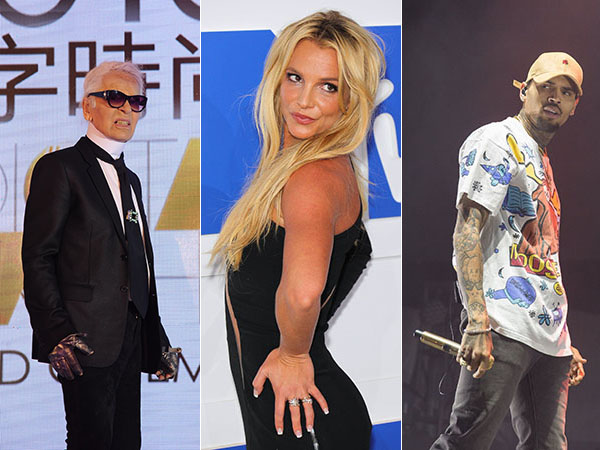 Britney embrase le net, Karl Lagerfeld est bizarre et Chris Brown menace de mort son ex !