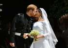 Schoon volk op het huwelijk van prins Harry en Meghan Markle Schoon volk op het huwelijk van prins Harry en Meghan Markle