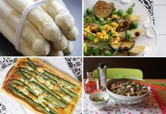 Lekkere asperges op tafel Lekkere asperges op tafel