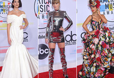 De rode loper van de American Music Awards De rode loper van de American Music Awards