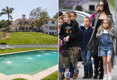 De riante villa van Angelina Jolie De riante villa van Angelina Jolie