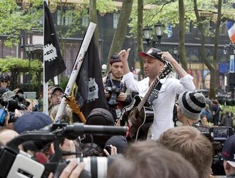 Rage Against the Machine en Wall Street