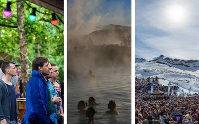 Festivals op een onverwachte locatie