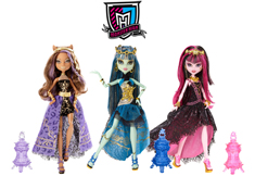 Win Monster High '13 wishes' of Ever After High poppen! Win Monster High '13 wishes' of Ever After High poppen!