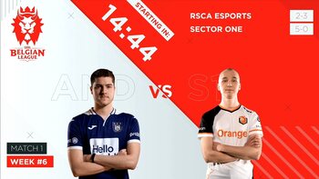 Belgian League week 6: Sector One verzwakt niet, TimeOut volgt