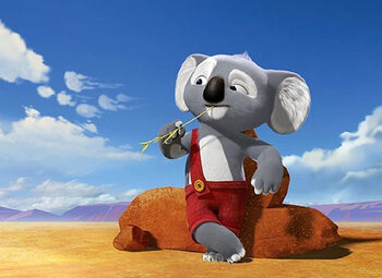 Blinky Bill in de Studio 100 GO Pass!