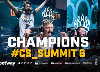 BIG grands vainqueurs du cs_summit 6
