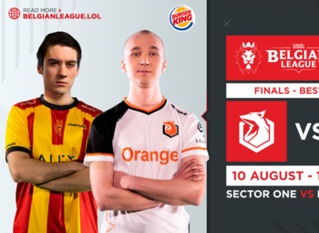 Finale Belgian League : KVM Esports renversera-t-il le champion Sector One ?