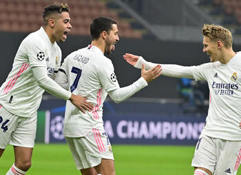 Hazard et le Real Madrid anéantissent les derniers espoirs de l'Inter Milan