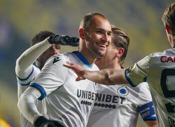 Club Brugge, met scorende Bas Dost in debuutmatch, is de winnaar van het weekend