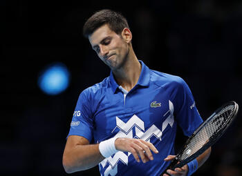 Djokovic en Nadal met de rug tegen de muur op de ATP Finals