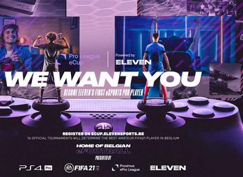 Eleven Sports en Pro League lanceren Proximus ePro League en Pro League eCup