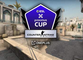 Speeldag 2 van de ESL Proximus Cup op CSGO