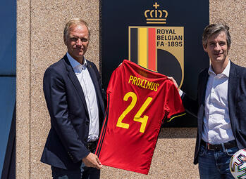 De Belgische Voetbalbond en Proximus vernieuwen samenwerking