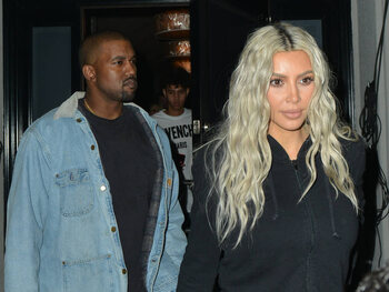 Kim Kardashian blij met pro-Trump berichten van haar man