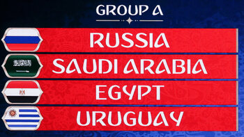 Coupe de Monde 2018, le Groupe A: Un ours russe, des Aigles Verts, des Pharaons et la Celeste
