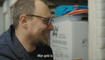 “Mijn geld is volledig op”