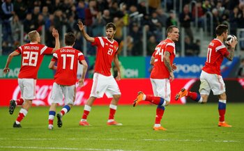 Strandt Russisch schip in achtste finale?