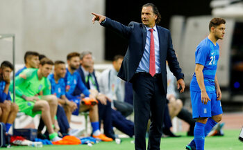 De trainer: Juan Antonio Pizzi