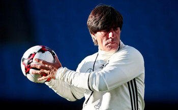 De trainer: Joachim Löw