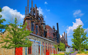 SteelStacks, à Bethlehem, Pennsylvanie (États-Unis)