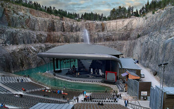 Dalhalla, à Rättvik (Suède)