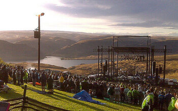 Gorge Amphitheater, à George, Washington (États-Unis)