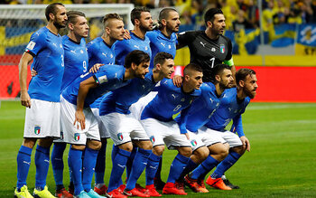 Leonardo Bonucci, Giorgio Chiellini en Andrea Barzagli (Italië)