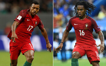 Nani et Renato Sanches
