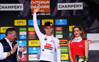 Maillot blanc au Dauphiné