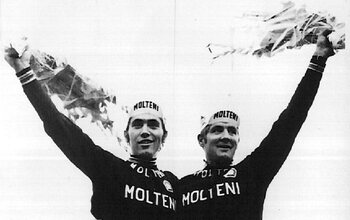 Zijn belangrijkste ploegmaats in de Ronde van Frankrijk 1969: Roger Swerts