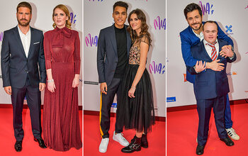 Kevin Janssens, Maaike Cafmeyer, Aster Nzeyimana, Lize Feryn en Dieter Coppens