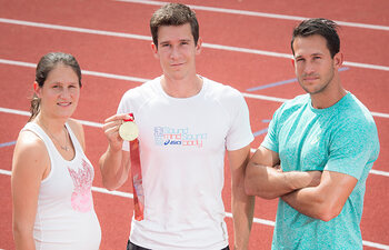 Thomas, Michael en Helena Van der Plaetsen