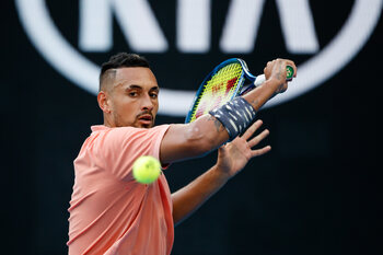 Fratsen fnuiken tennistalent Nick Kyrgios