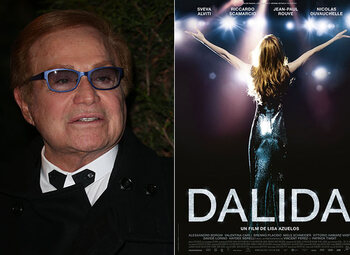 Rencontre avec Orlando au sujet du film 'Dalida'