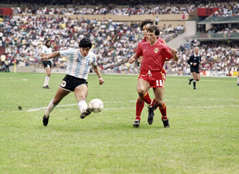 Maradona a 60 ans: retour sur sa masterclass contre la Belgique en 1986