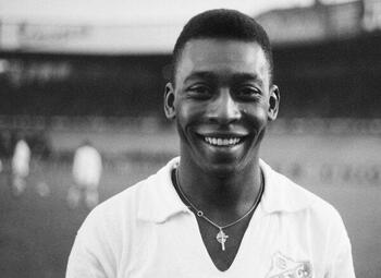 De dag dat Pelé een scheidsrechter van het veld liet sturen